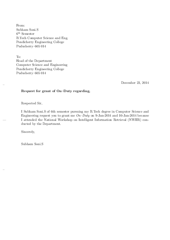 Altering the scrlttr2 format the Indian Style TeX LaTeX Stack Exchange