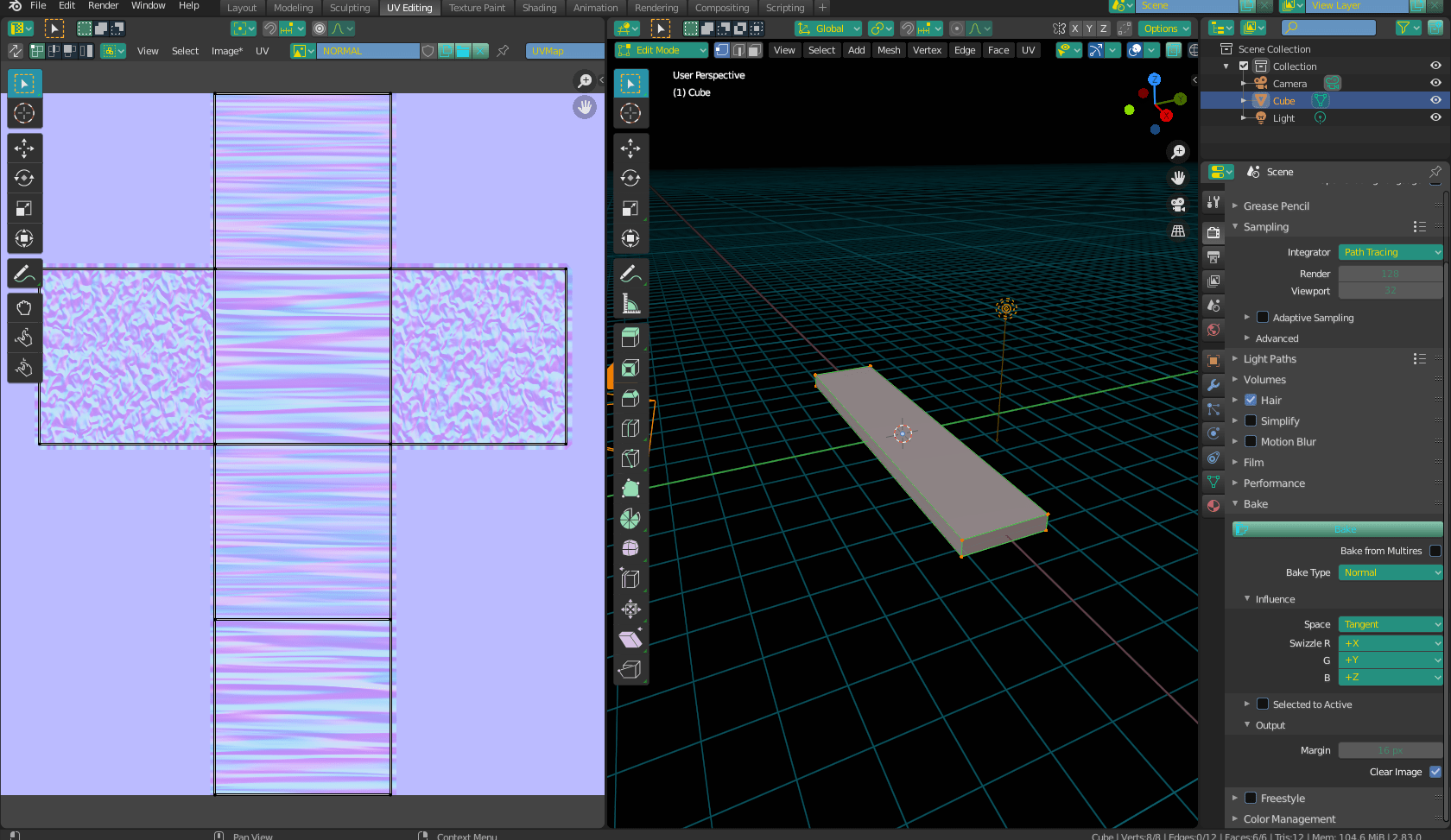 modeling How to Bake High Poly Object Details (Shape) to the low poly