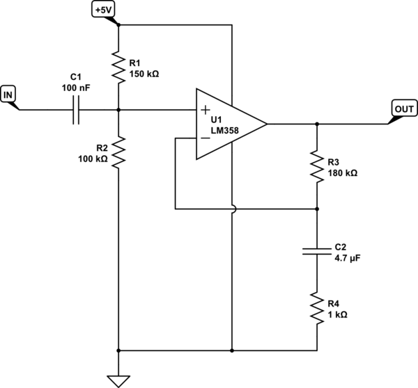 Condenser microphone + LM386 + Arduino Electrical Engineering Stack