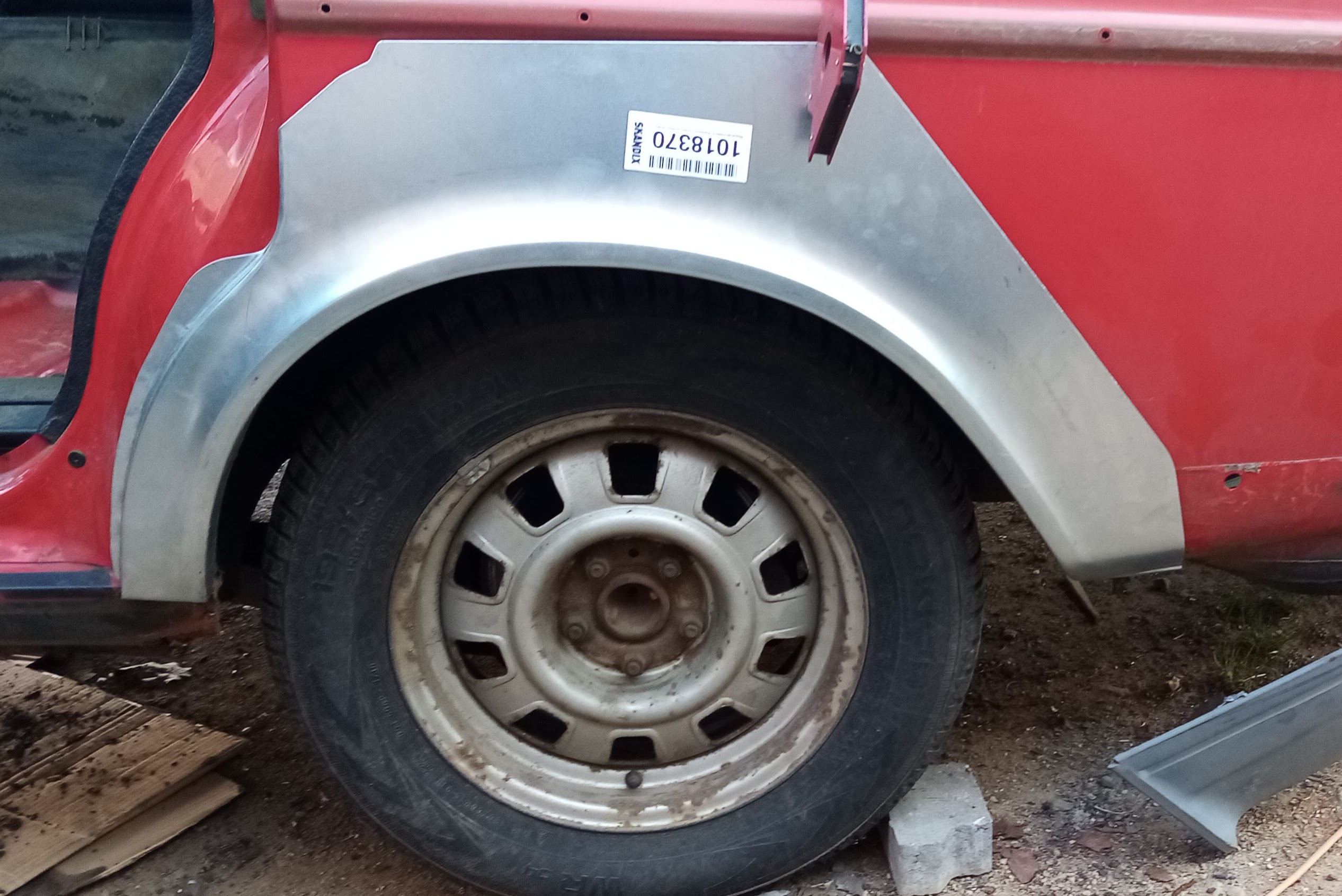 rust What is the best way to go with quarter panel repair? Motor