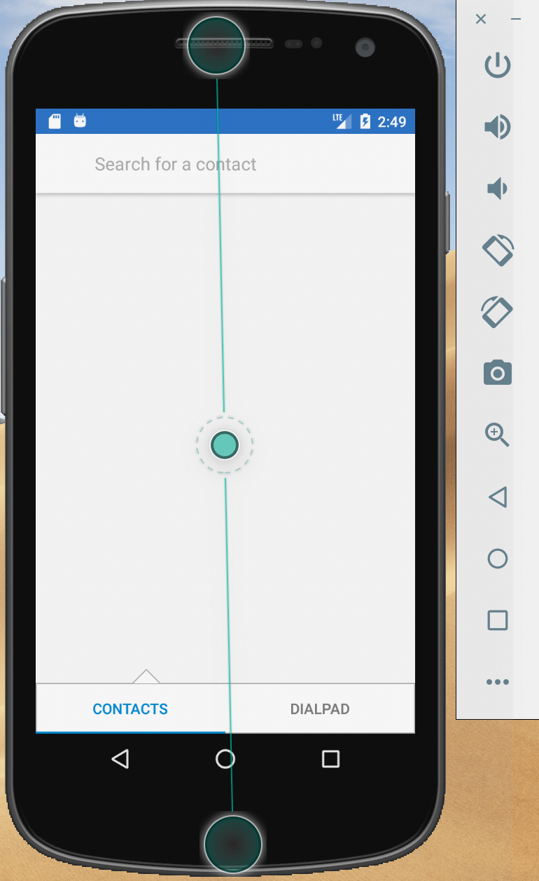 android Negative margin on different devices Stack Overflow