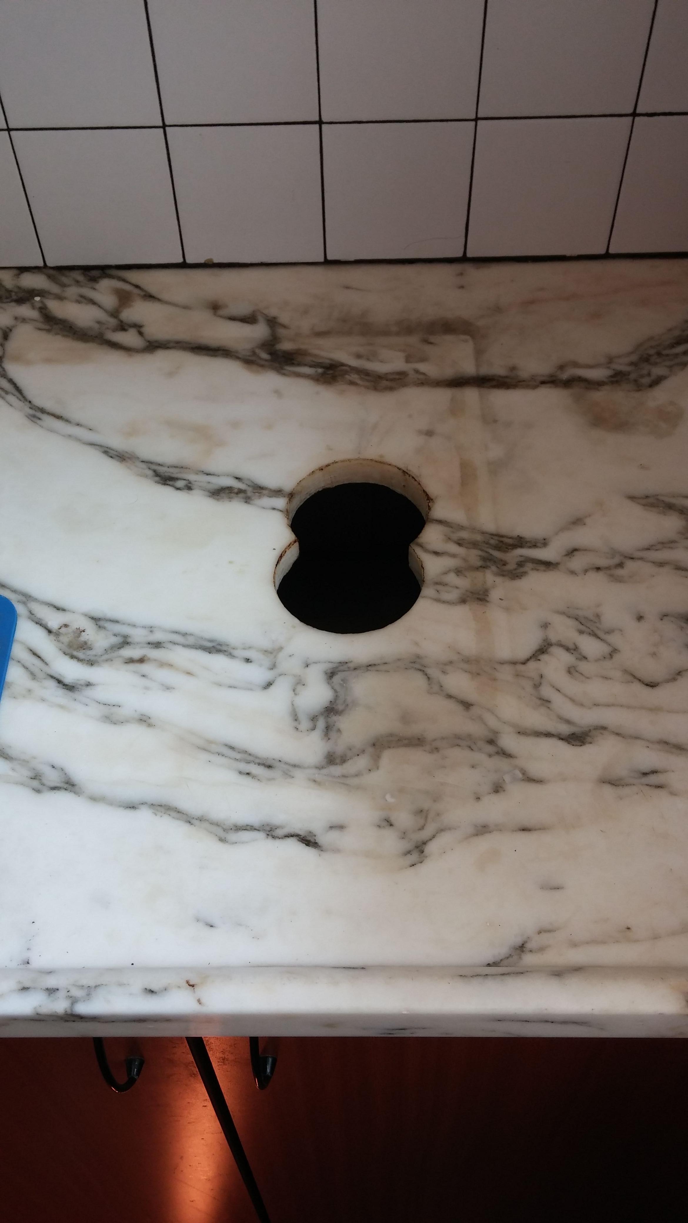 repair How can I fill in a large hole in a granite kitchen countertop