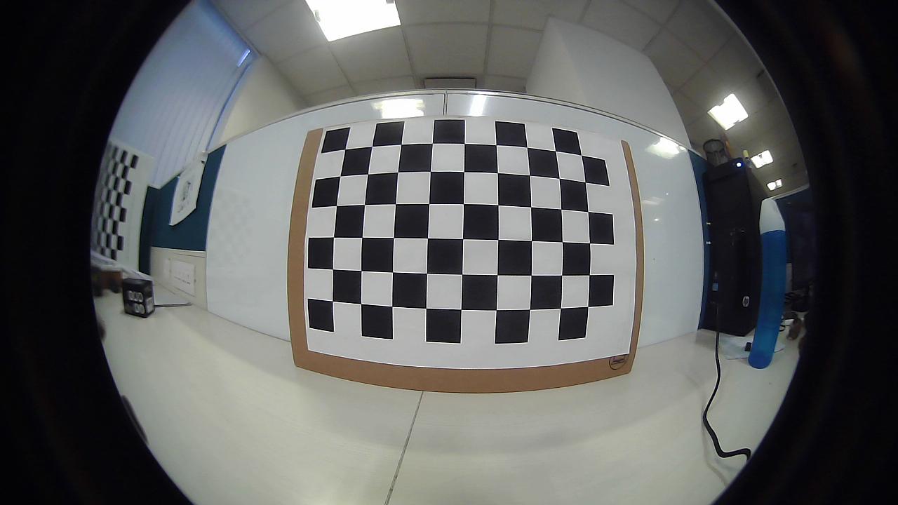 computer vision Correct Fish eye camera radial distortion and blurry