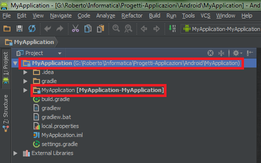 Change project name on Android Studio Stack Overflow
