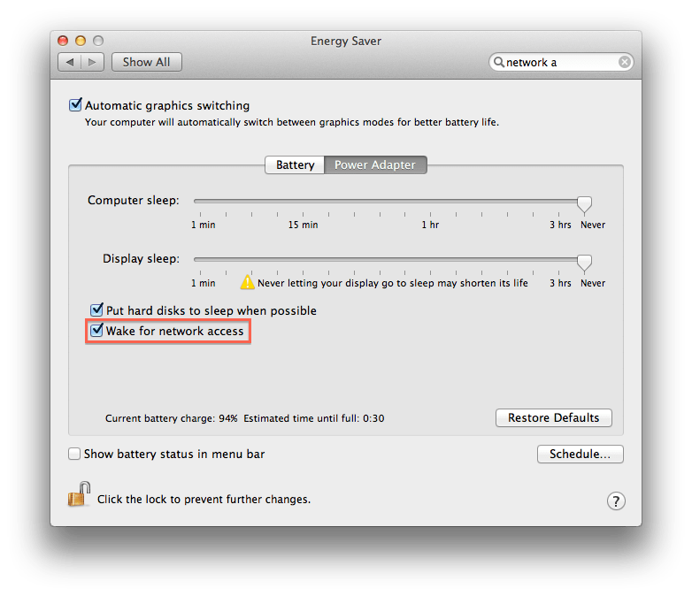 macos While my MacBook sleeps, the network drops off? Ask Different