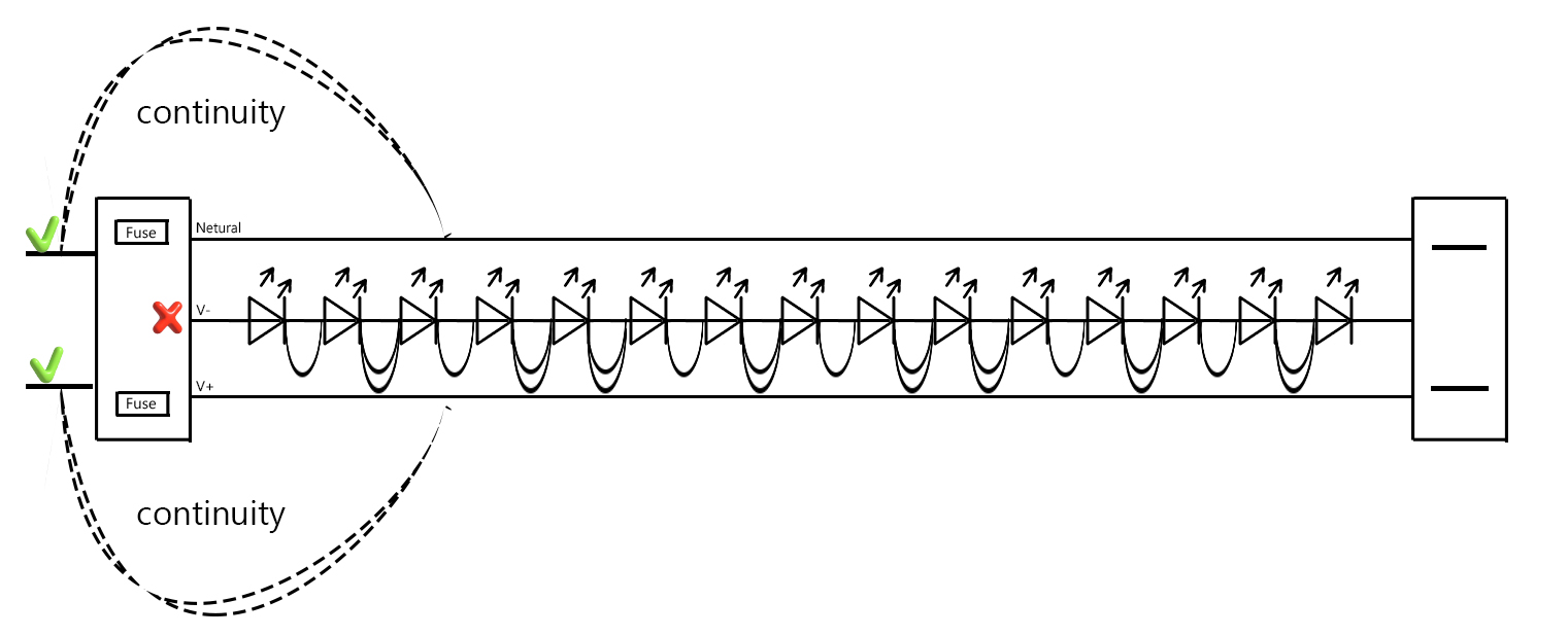 diodes How are these LED Christmas lights wired? Electrical