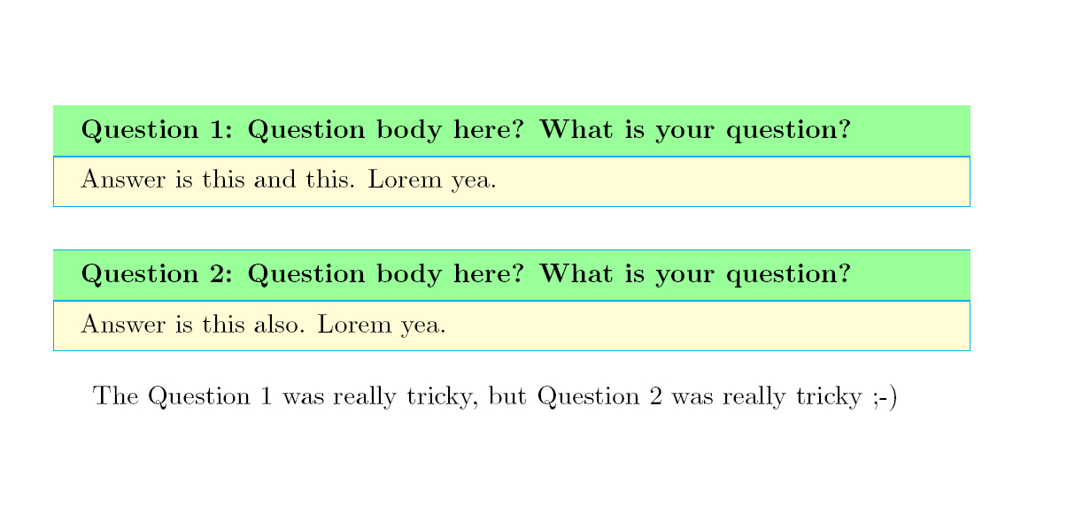 tikz pgf To label Question environment TeX LaTeX Stack Exchange