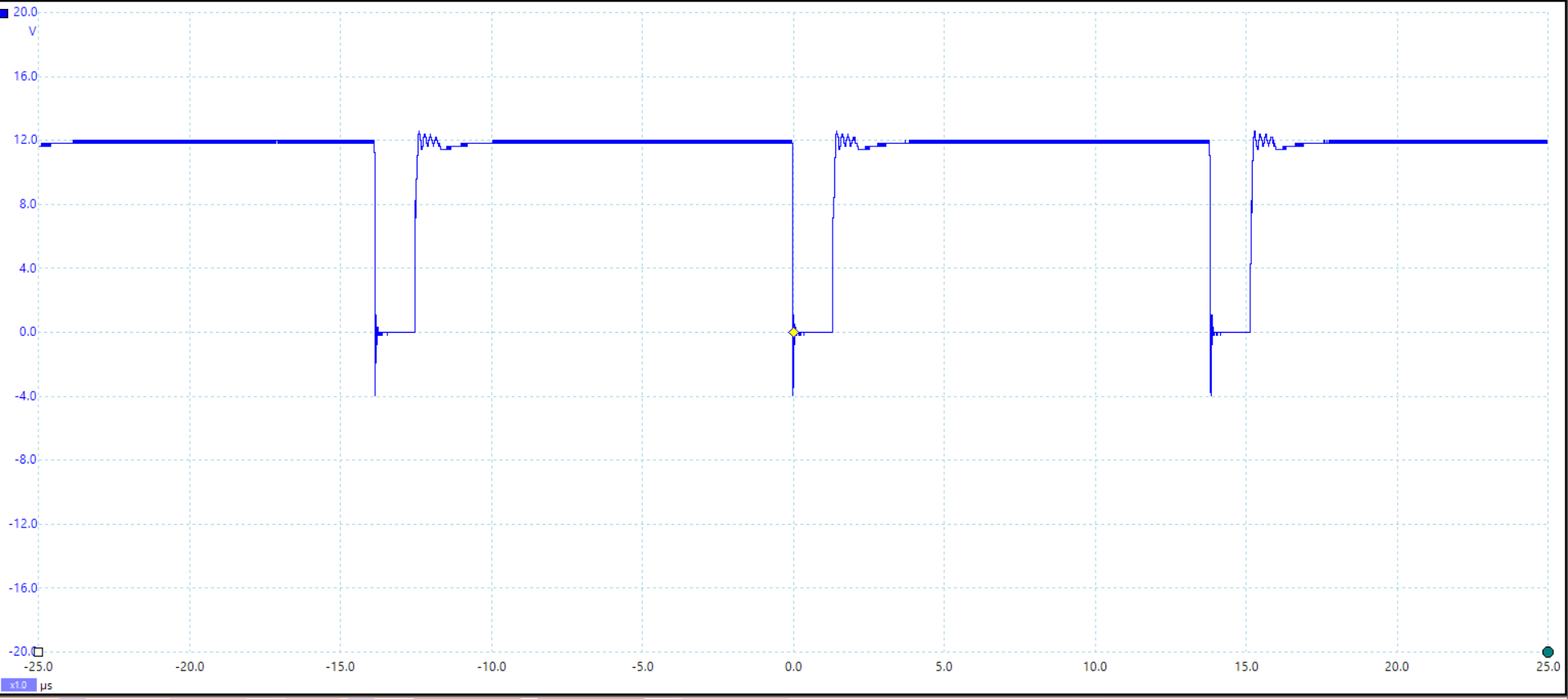 Using a diode in the output to reduce voltage reversal Electrical