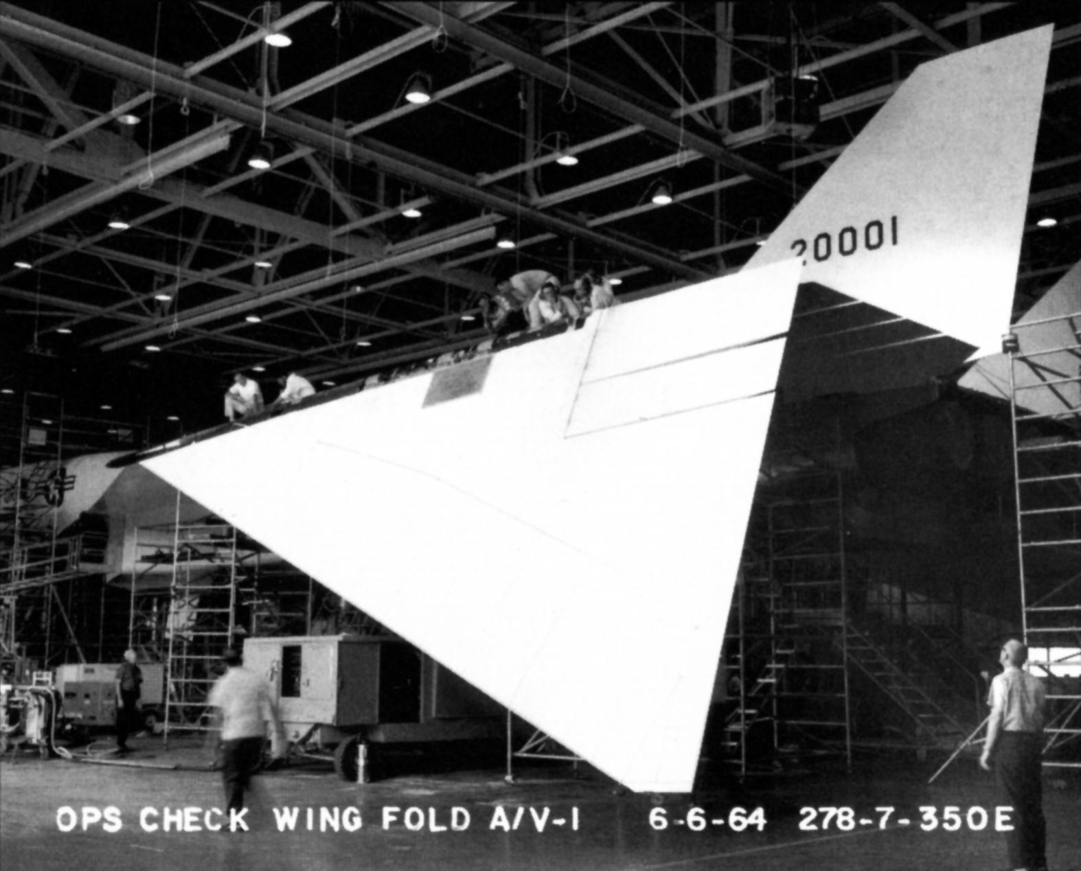 aircraft design Why did the XB70 have folding wingtips? Aviation