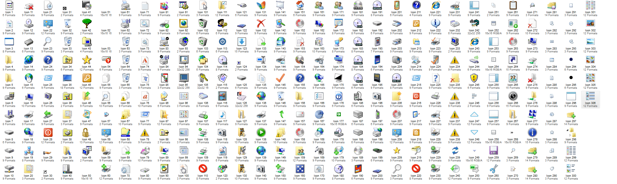 [Resuelta] windows7 ¿Qué iconos contiene el shell32.dll