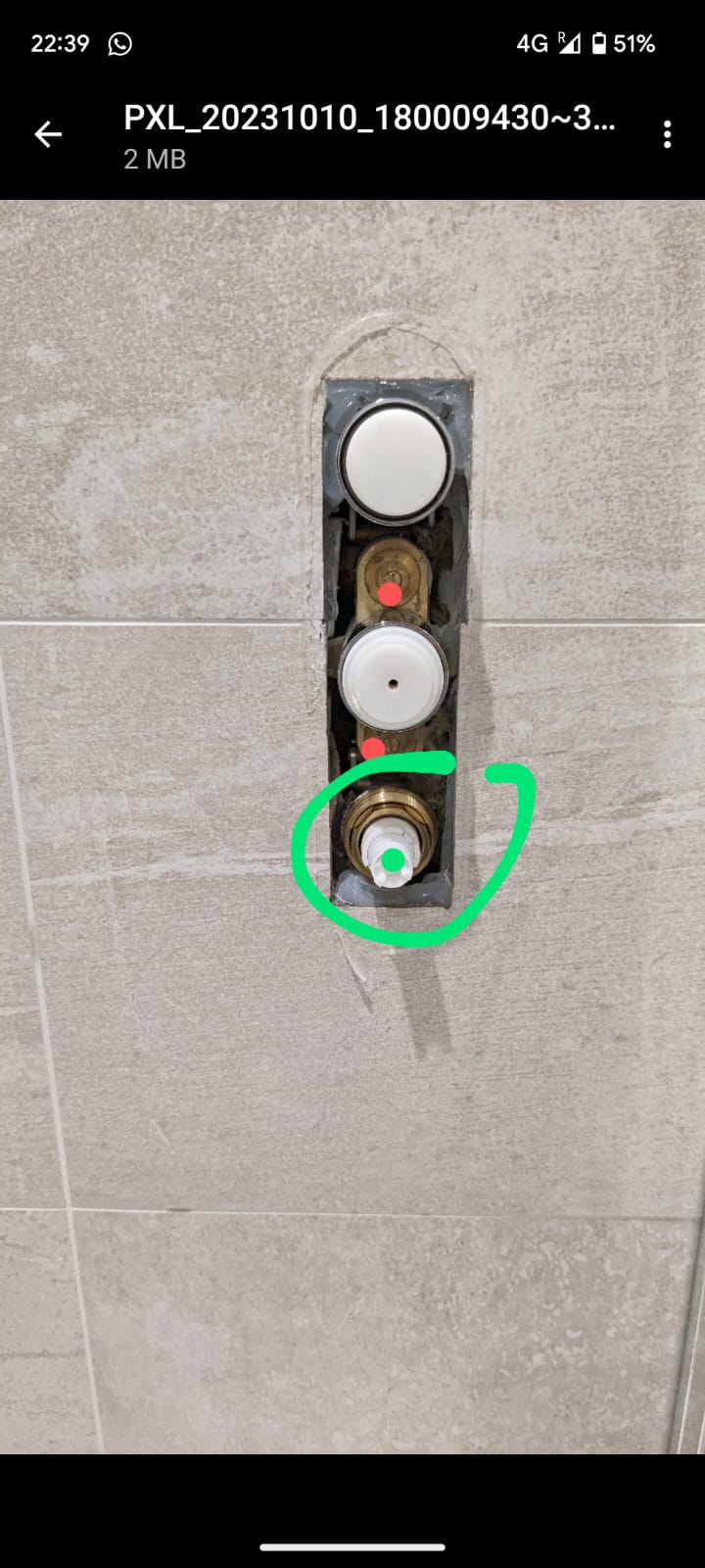plumbing What is causing low water pressure in shower but not