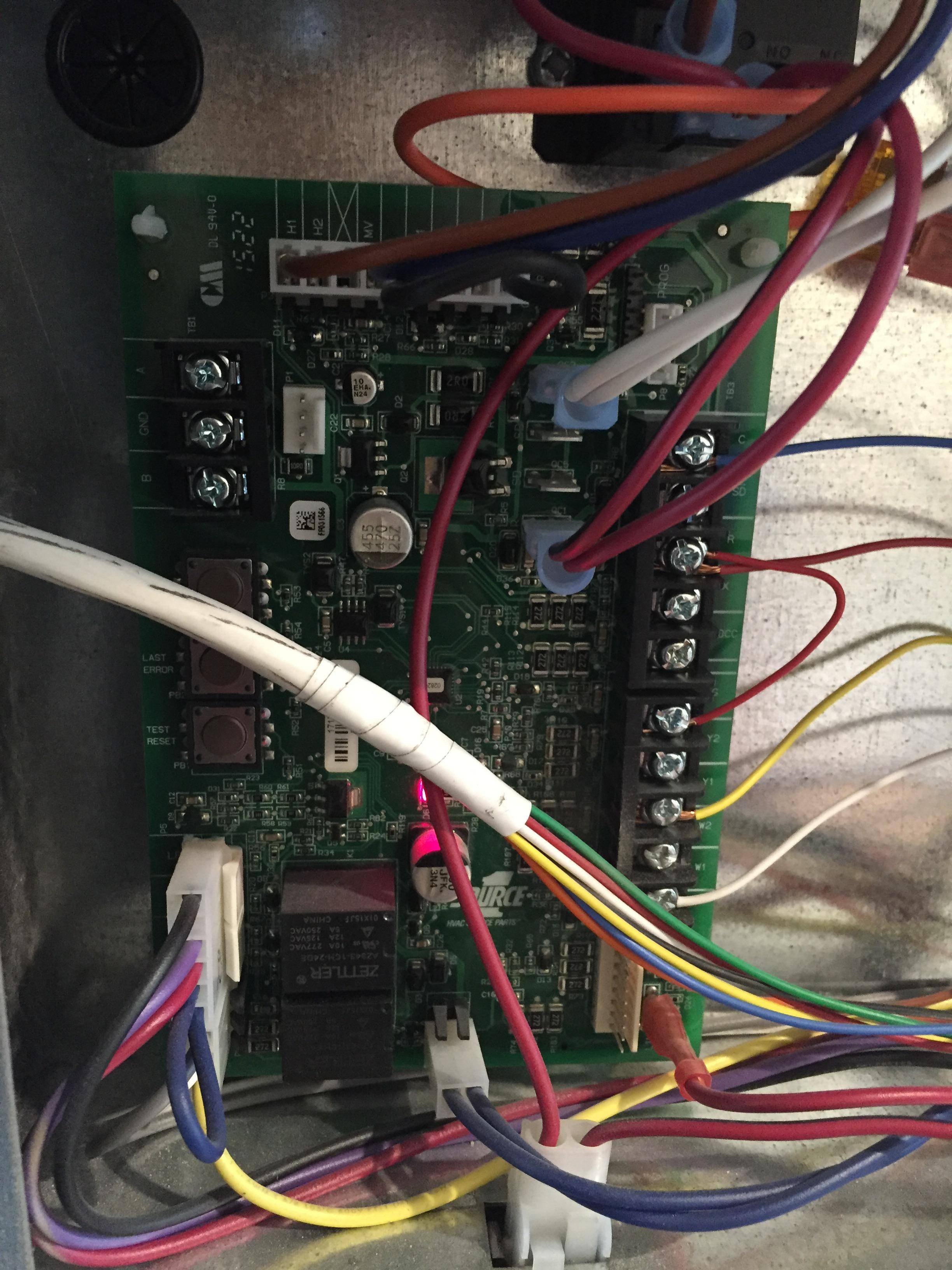 wiring HVAC Fan Set to Continuous By Landlord Please