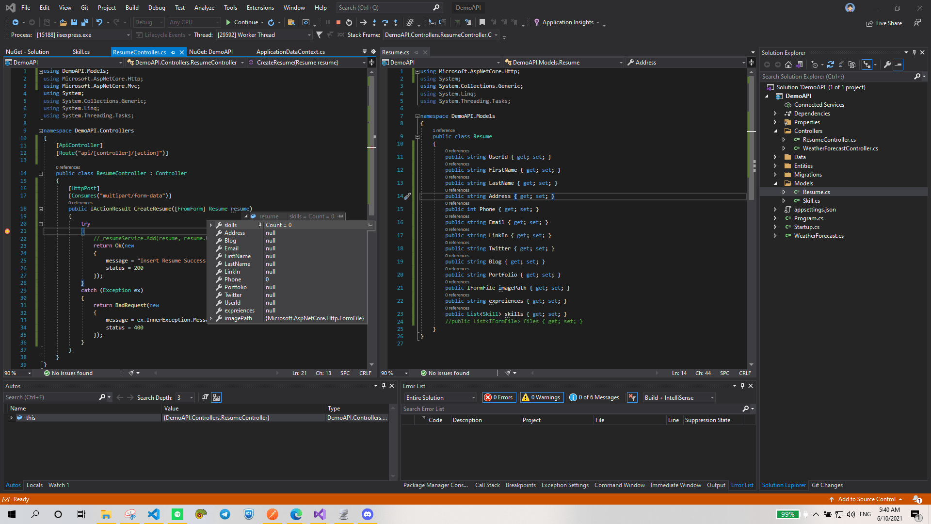How to passing data Model and file in web api c Stack Overflow