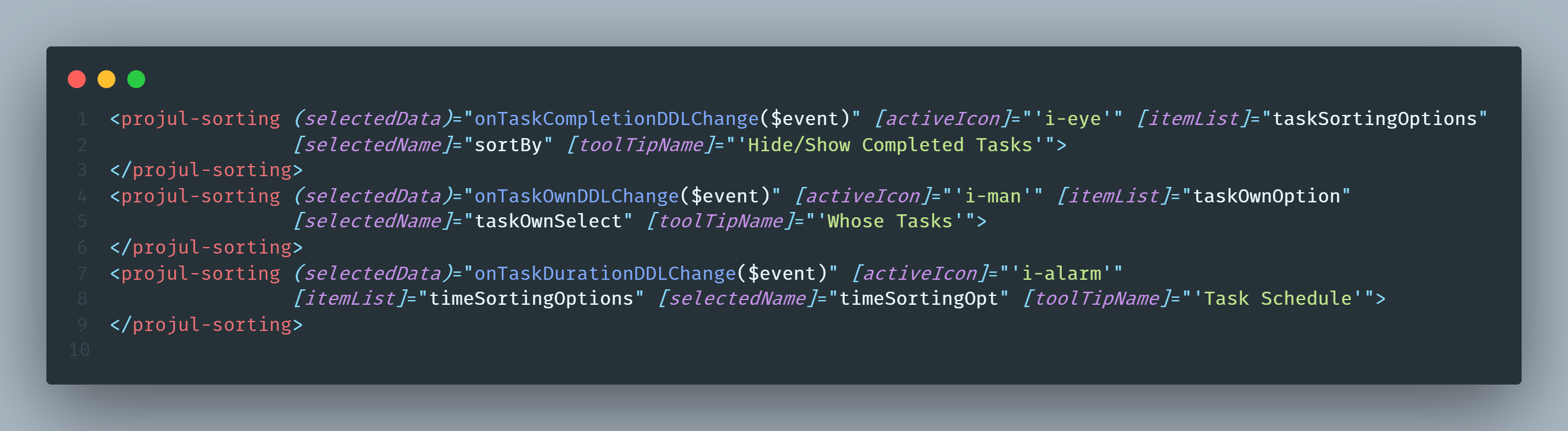 Angular Input Component