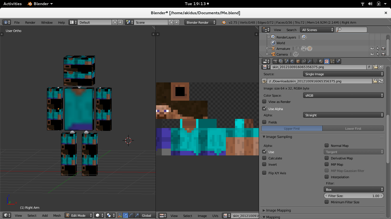 texturing Blurry texture in 3D view Blender Stack Exchange
