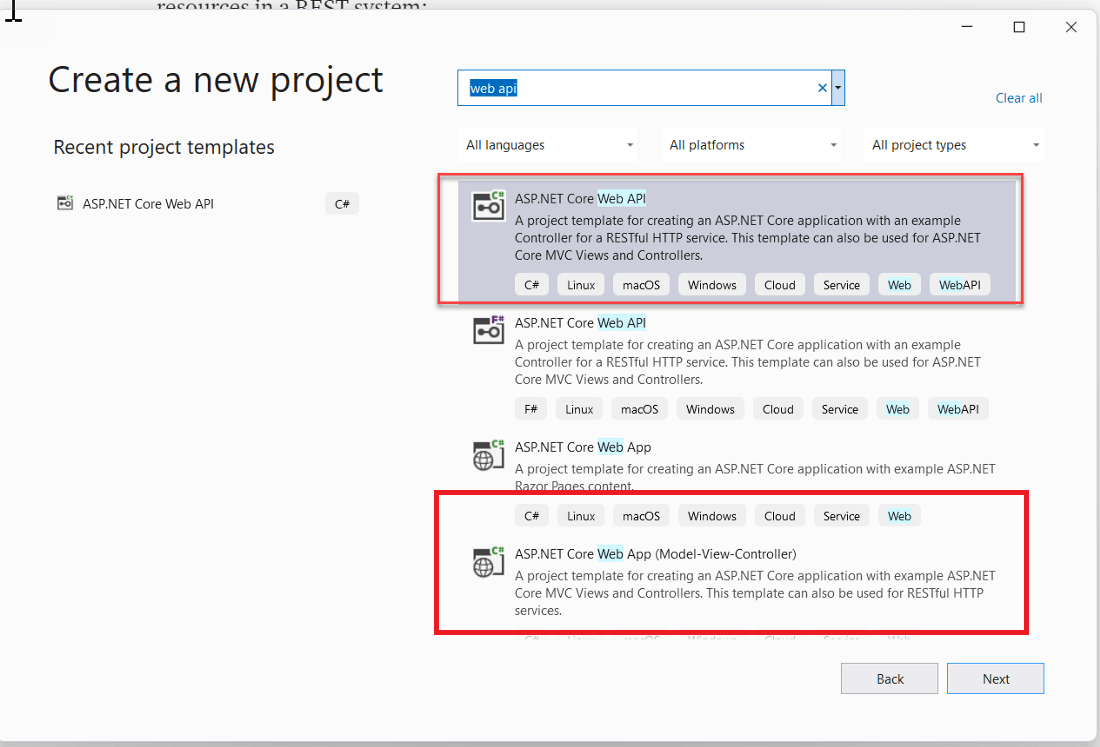Can I have core mvc and web api as single project Stack Overflow
