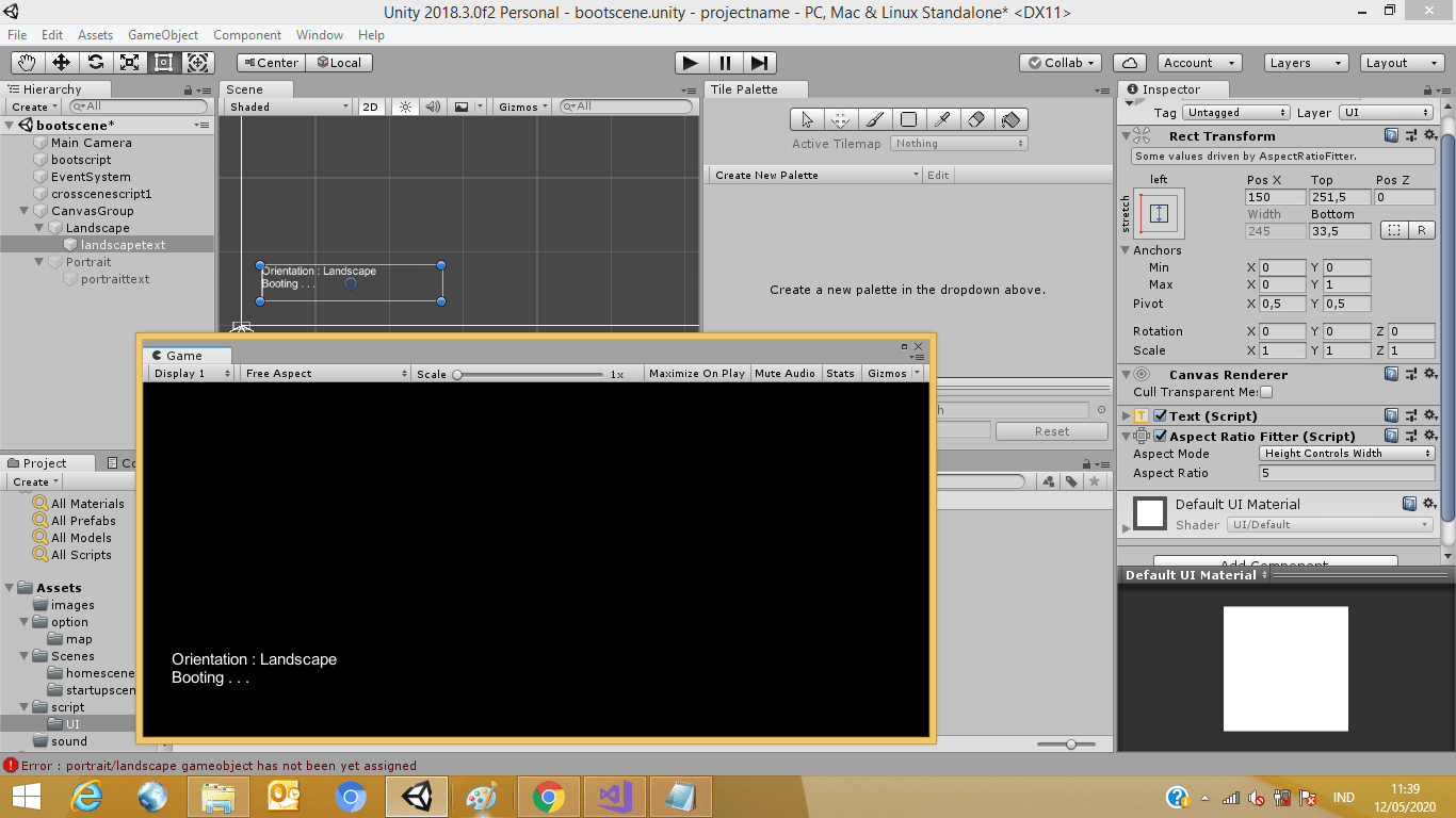 unity Maintain UI position with Aspect Ratio Fitter and anchor preset