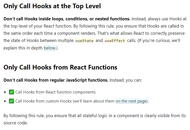 javascript React hook call inside if (condition)? Stack Overflow