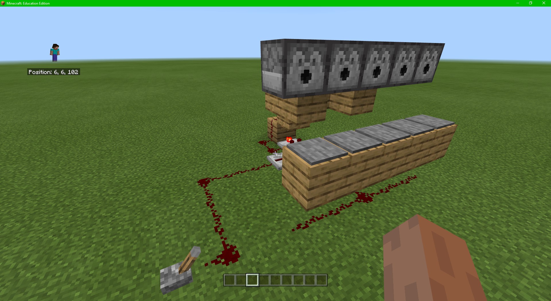 Armable/disarmable dispenser traps in minecraft Arqade