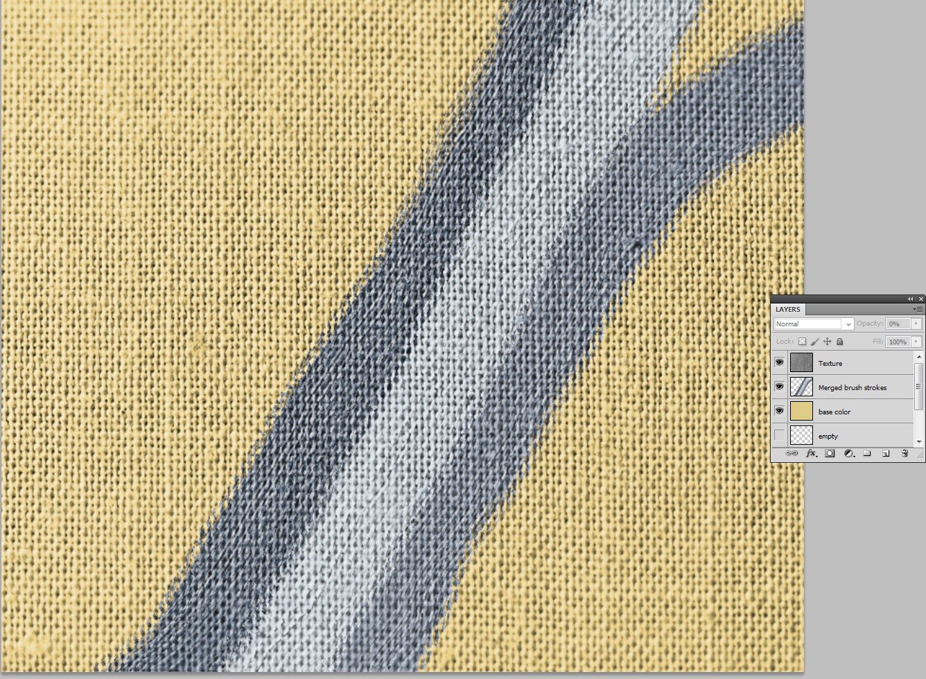 brush Adding a canvas texture on a drawing in Graphic