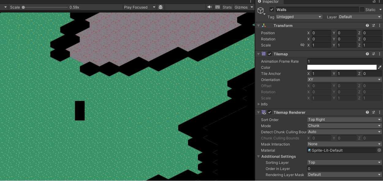 unity game engine Sprites assigned to sorting layers other than
