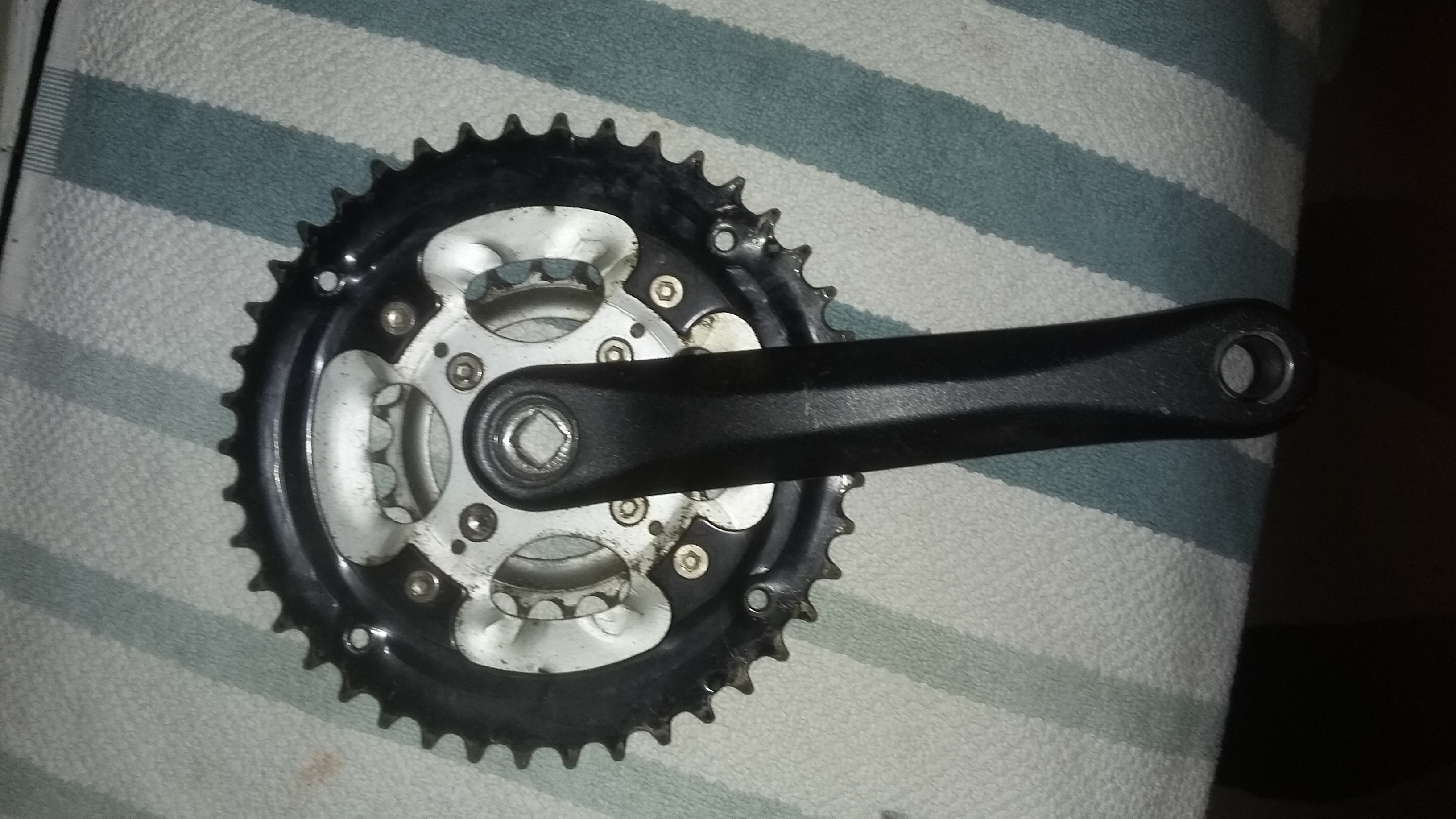 crankset I’m unsure what I need to change to 1x chainring Bicycles