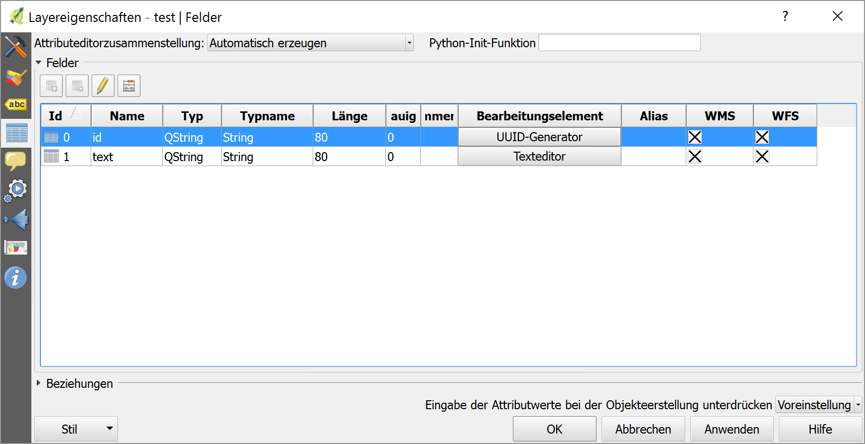 Numérotation automatique des points lors de la numérisation dans QGIS?