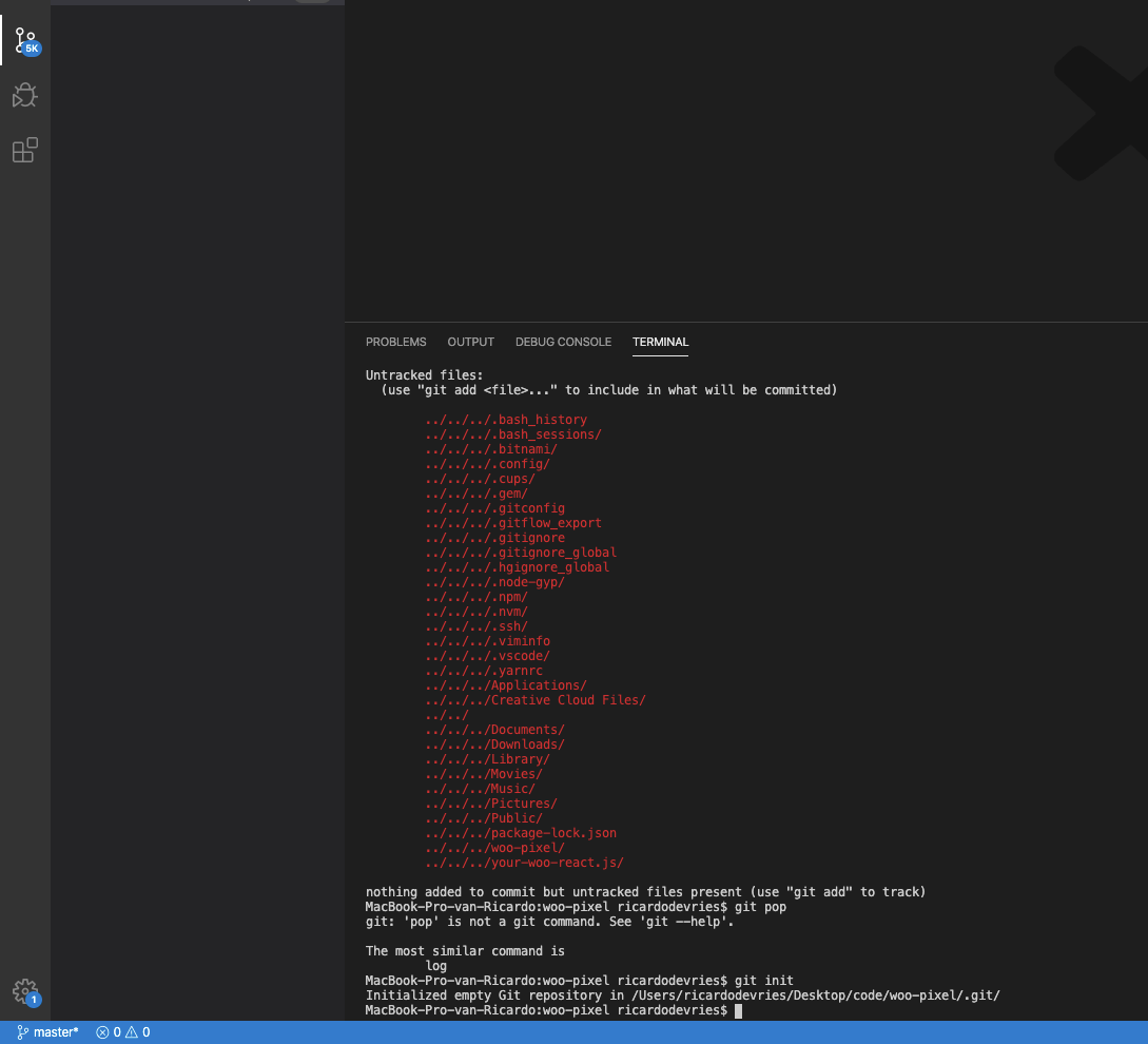 github My whole laptop is an untracked file in git Stack Overflow