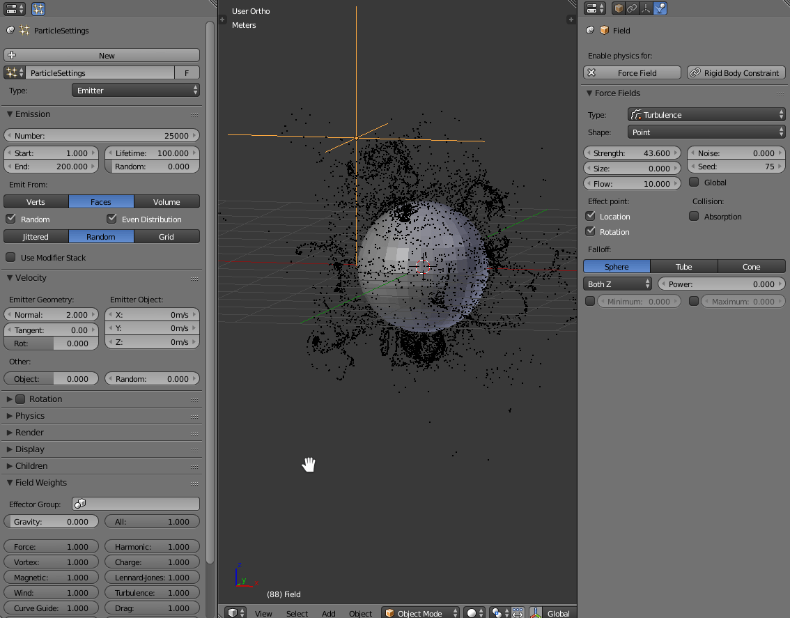 particles How to make a flowing aura effect Blender Stack Exchange