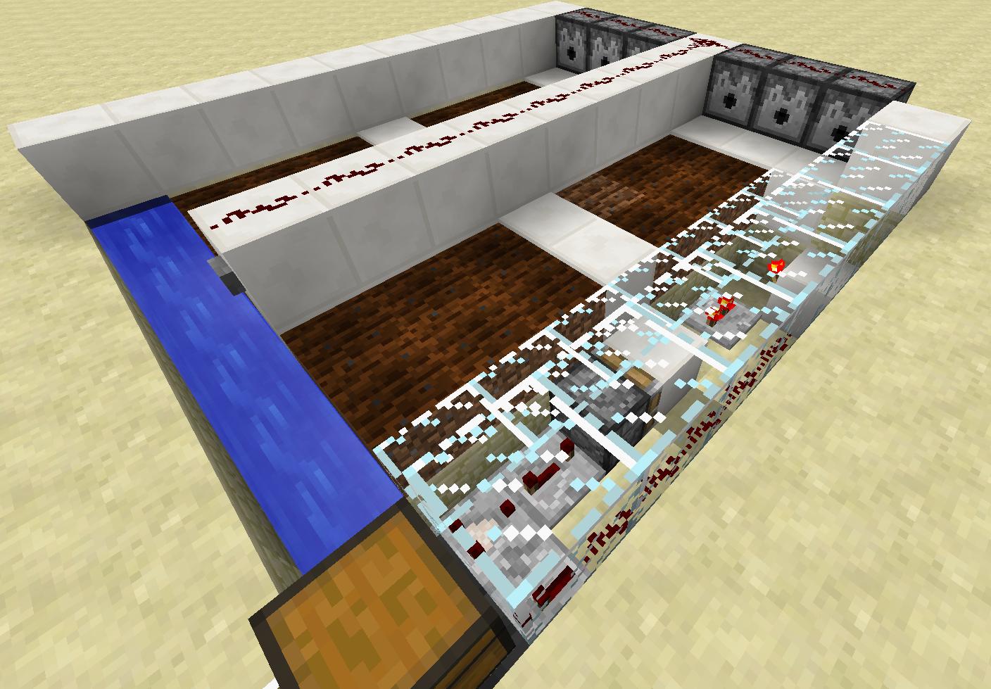 minecraft redstone Automated Crop Farming Arqade