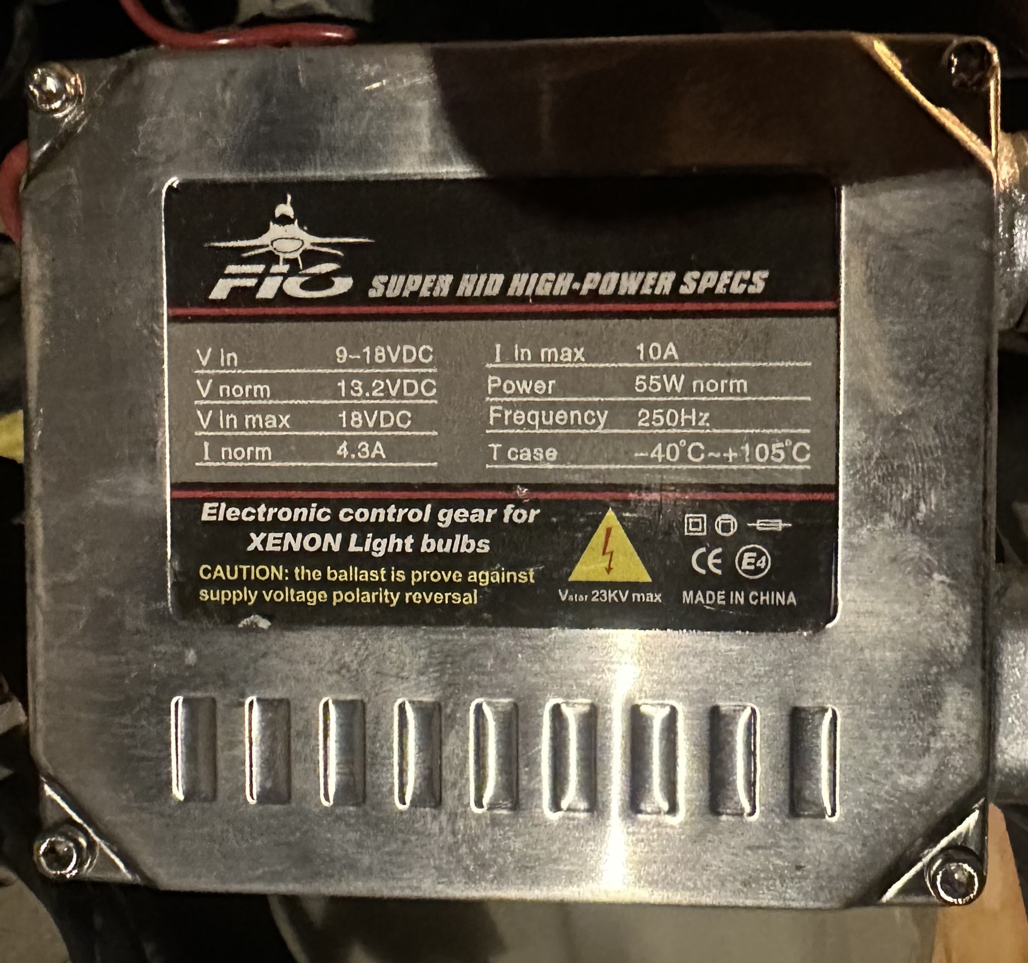 headlight Can anyone help me identify this ballast. Is it a AC