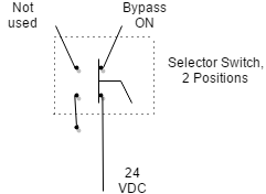 switches - Selector Switch switch, output should be left open or