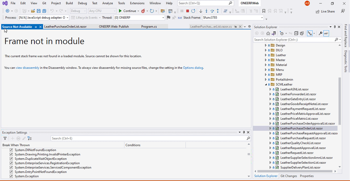 blazor Debugger not working in Visual Studio 2022 Stack Overflow