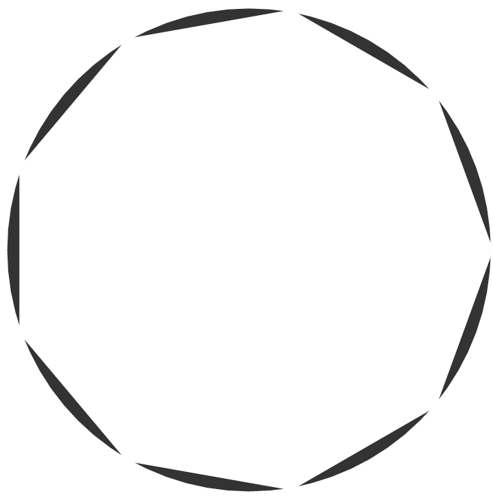 Make lens aperture in Tikz