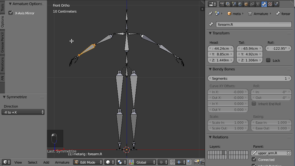 add on How to align or mirror half armature Blender Stack Exchange