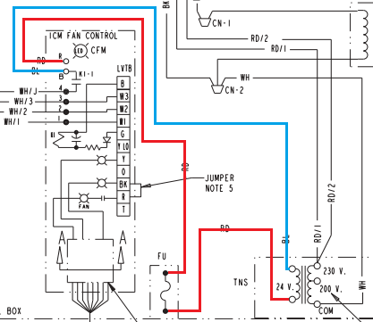 Wiring - Help With C Wire On American Standard Air Handler - Home Improvement Stack Exchange