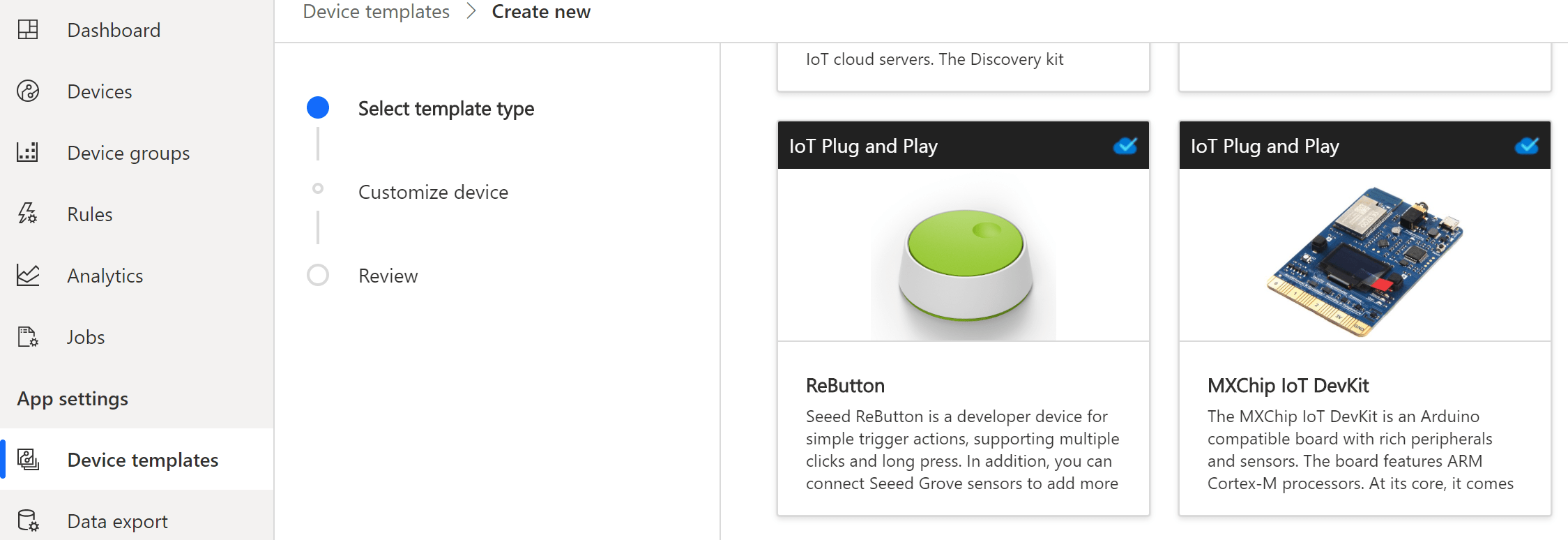 Azure IoT Central Device Template for Raspberry Pi 4 Stack Overflow