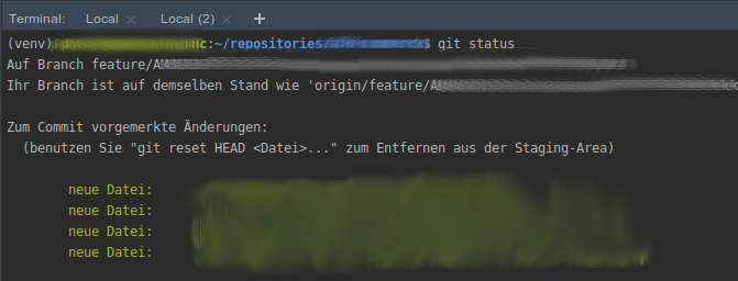 Permission problems? Can't see my changes in GitAhead