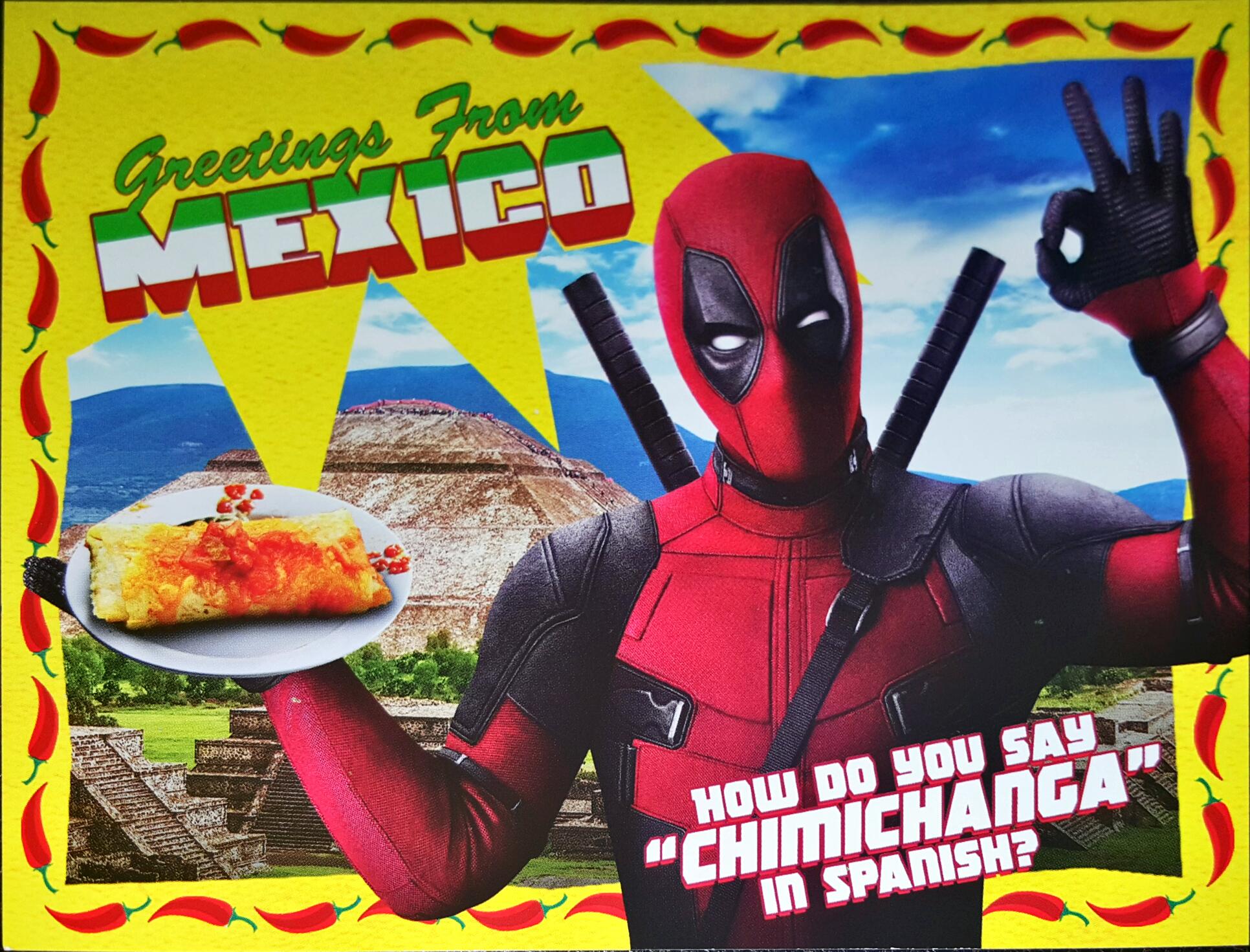 What is it with Deadpool and chimichangas? Science Fiction & Fantasy Stack Exchange