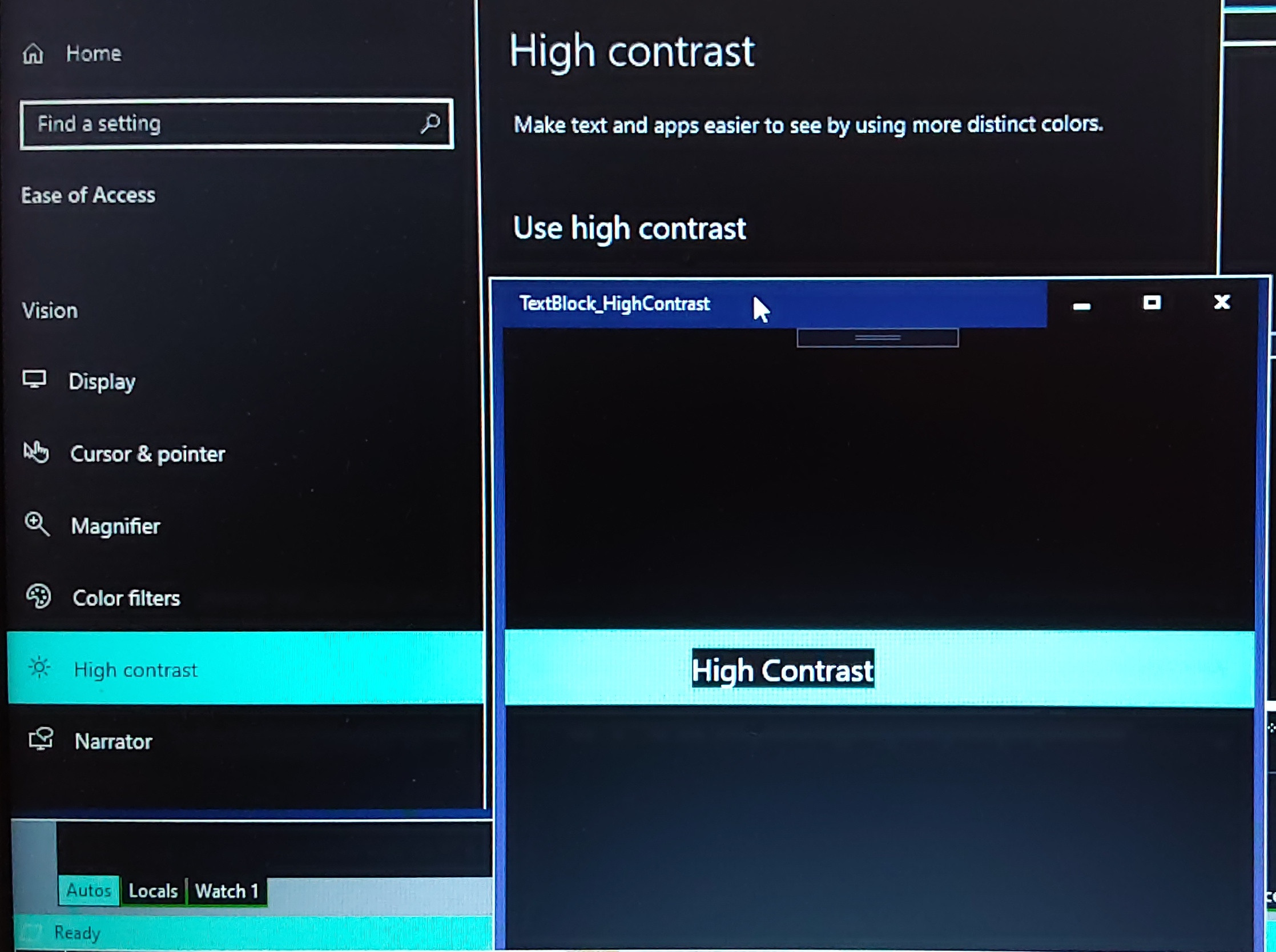 xaml How to set TextBlock background color for HighContrast Theme in UWP Stack Overflow