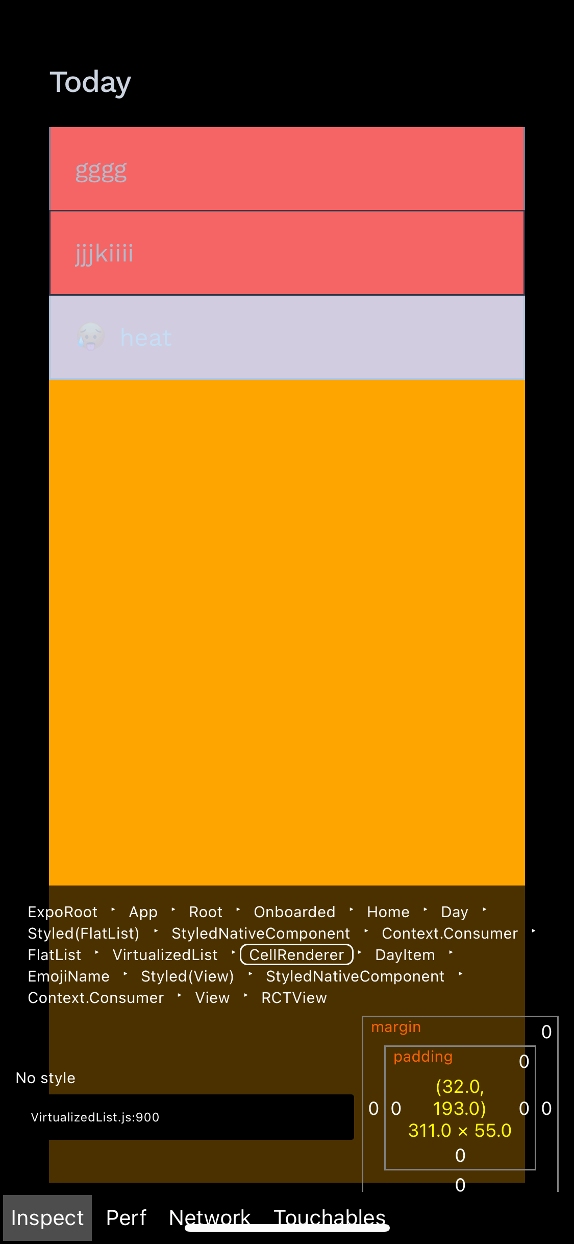 reactjs Flex React Native FlatList children to grow to