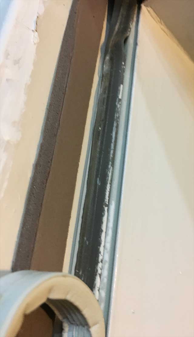 Doors Door weatherstripping is this slot a kerf or something else