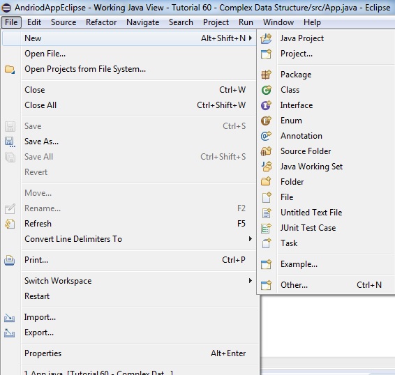 java How to install jave EE ide for web developer on