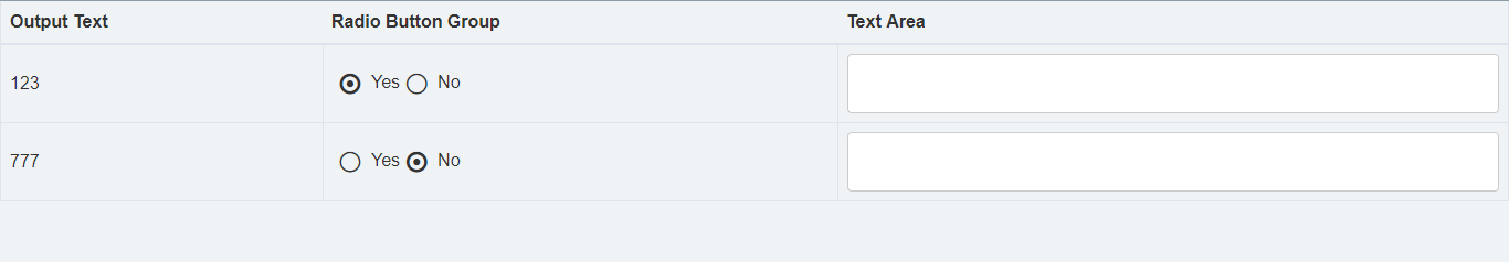 ibm bpm How to catch onchange event of radio button that is present