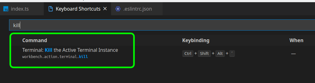 How to stop a command in the Visual Studio Code terminal Stack Overflow