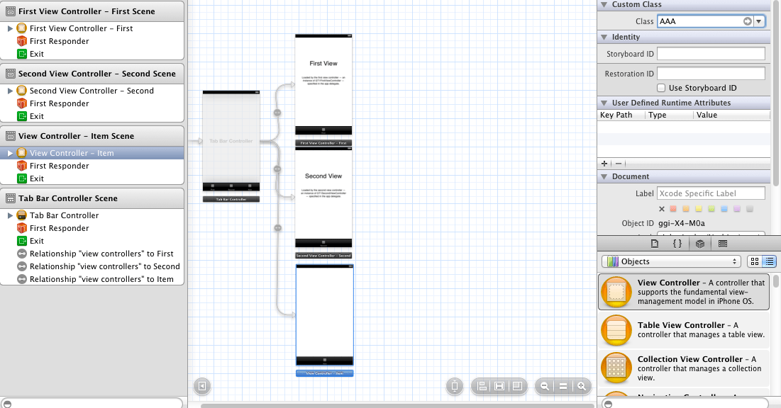 Ios How to add more tabs in tab view controller storyboard