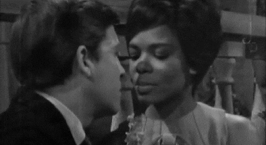 Was Kirk and Uhura's kiss in Star Trek really the first interracial