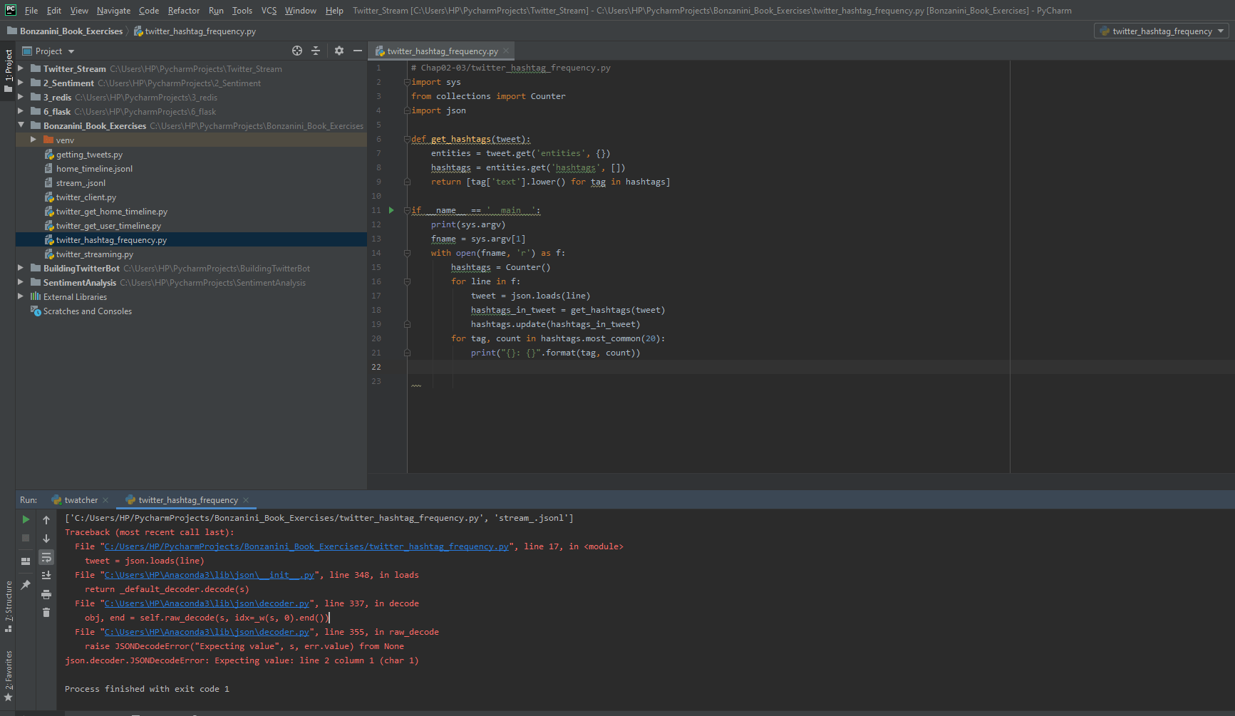 pycharm format json file