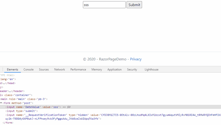Asp Net Core Razor Pages Custom Tag Helper 2 Way Bind Stack Overflow