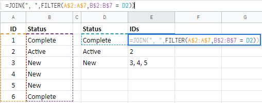 worksheet function Excel Live filter of list based on